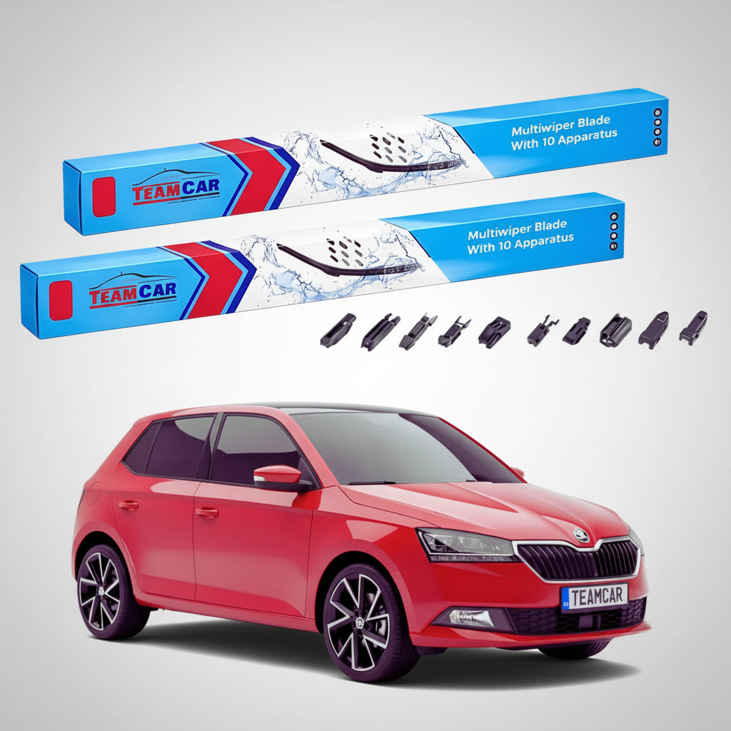 Ablaktörlők Skoda Fabia III NJ3 2014-2021 | Univerzális ablaktörlő készlet, sík első – TeamCar®