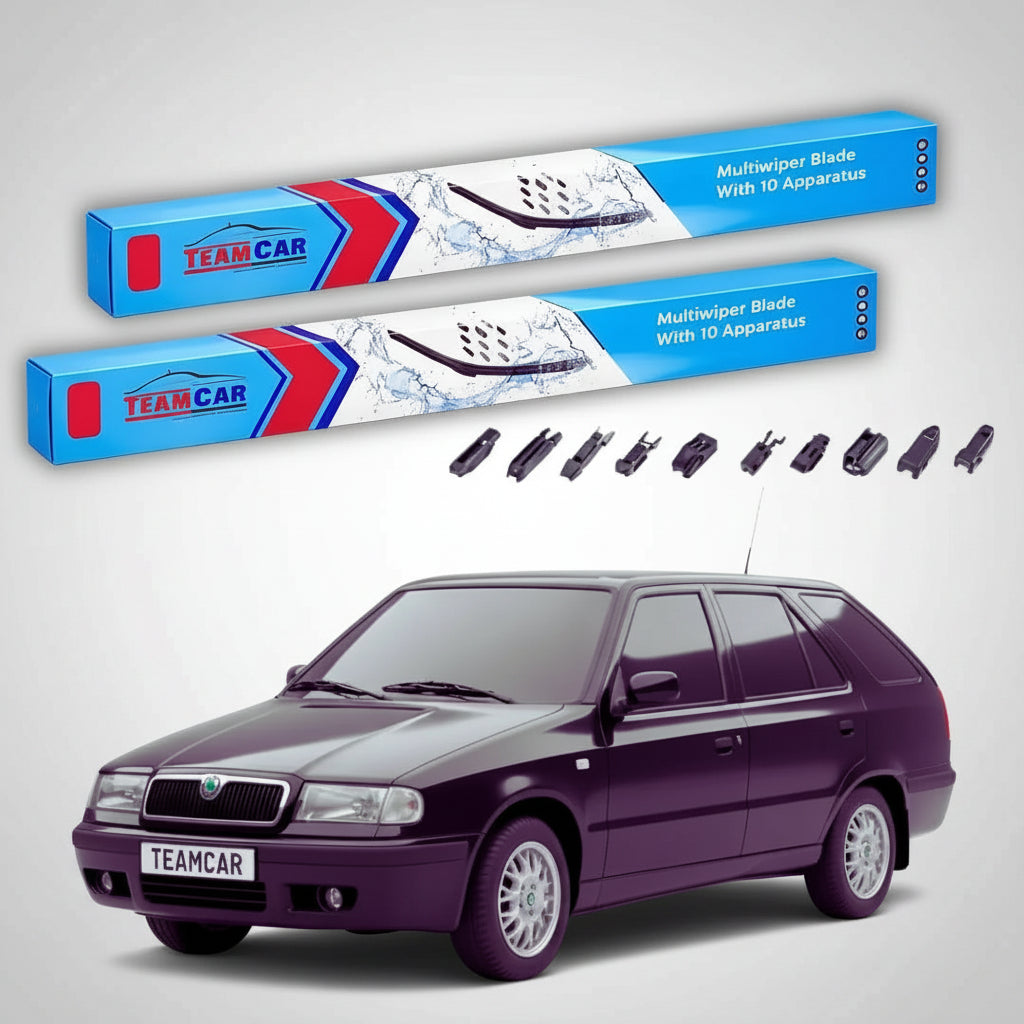 Ablaktörlők Skoda Felicia I Combi 6U5 1995-1998 | Univerzális ablaktörlő készlet, sík kivitel – TeamCar®