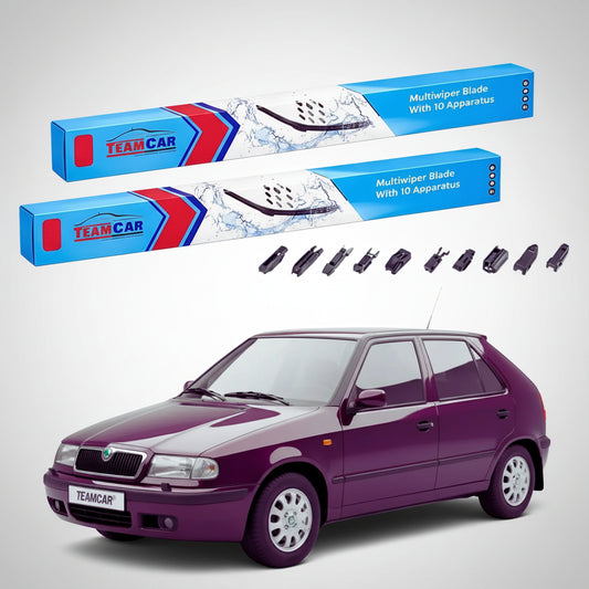 Ștergătoare Skoda Felicia II 6U1 1998-2001 | Set Față Flat Universal – TeamCar®