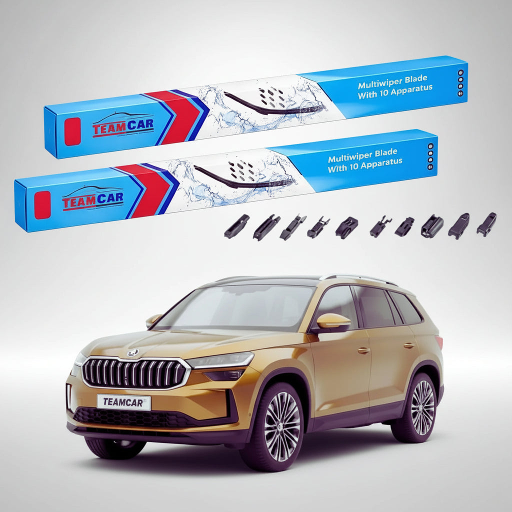 Ștergătoare Skoda Kodiaq II PS7 2024-prezent | Set Față Flat Universal – TeamCar®