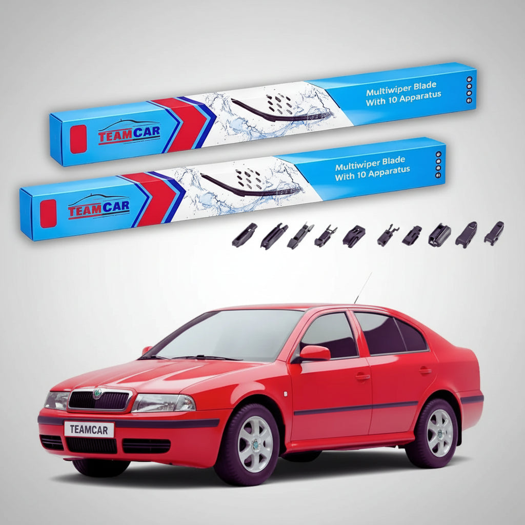 Ablaktörlők Skoda Octavia I Tour 1U2 1996-2010 | Univerzális Első Ablaktörlő Készlet Laposra húzható – TeamCar®