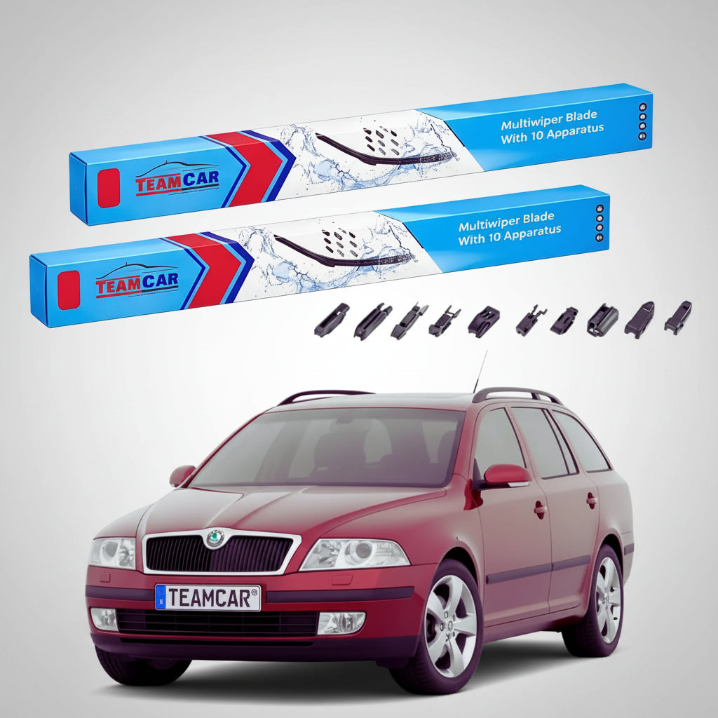 Ablaktörlő Skoda Octavia II Combi 1Z5 2004.02.10 | Lapos elülső univerzális készlet – TeamCar®
