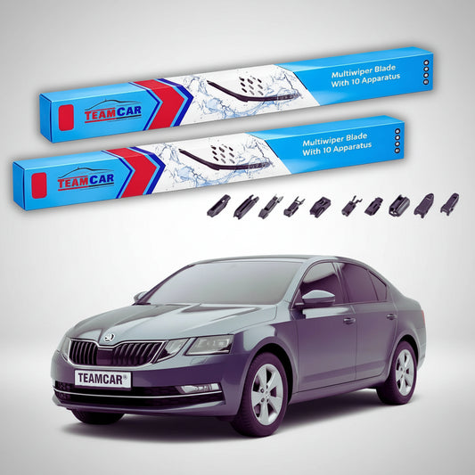 Ștergătoare Skoda Octavia III 5E3 2012-2021 | Set Față Flat – TeamCar®