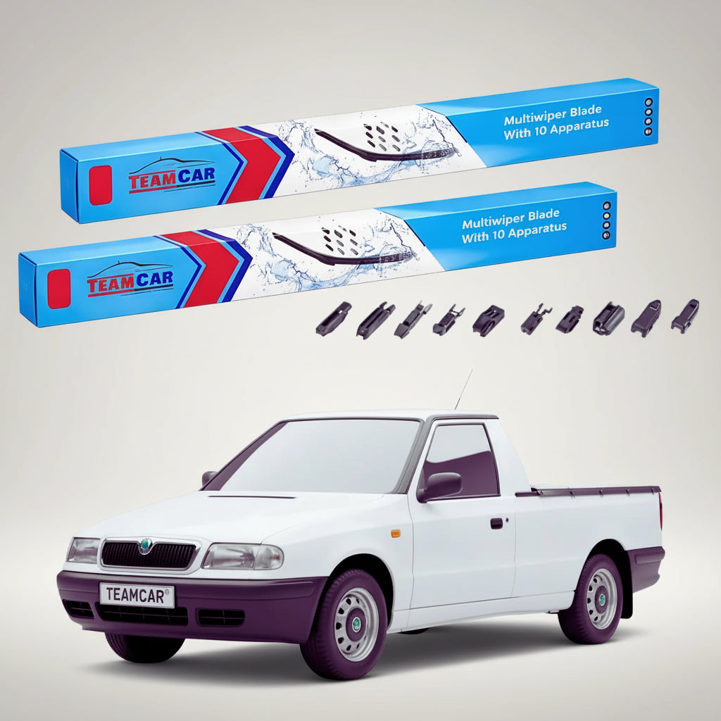 Ablaktörlők Skoda Pick-Up 787 6U7 1991-2001 | Lapos Első Ablaktörlő Készlet – TeamCar®