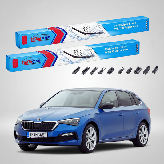 Ștergătoare Skoda Scala NW1 2019-prezent | Set Față Flat – TeamCar®