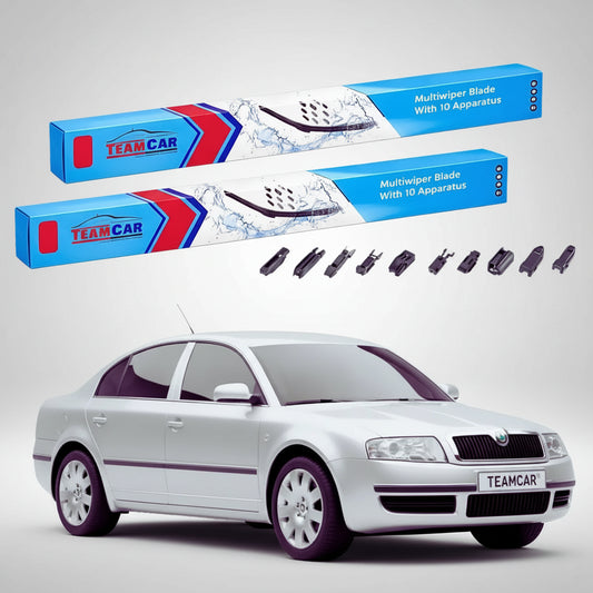 Ștergătoare Skoda Superb 3U4 2001-2004 | Set Față Flat – TeamCar®