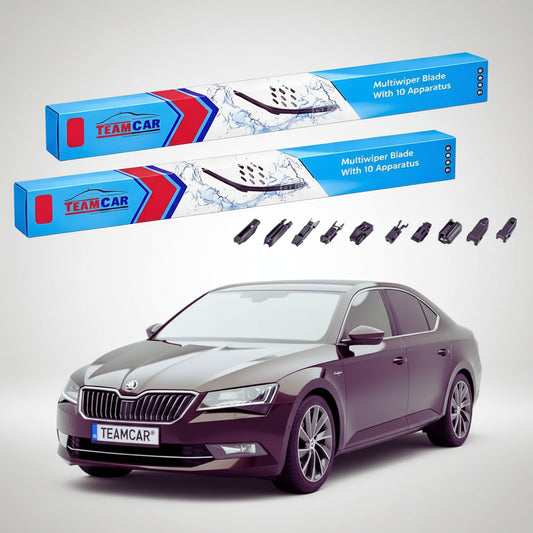 Ștergătoare Skoda Superb 3V3 2015-prezent | Set Față Flat – TeamCar®