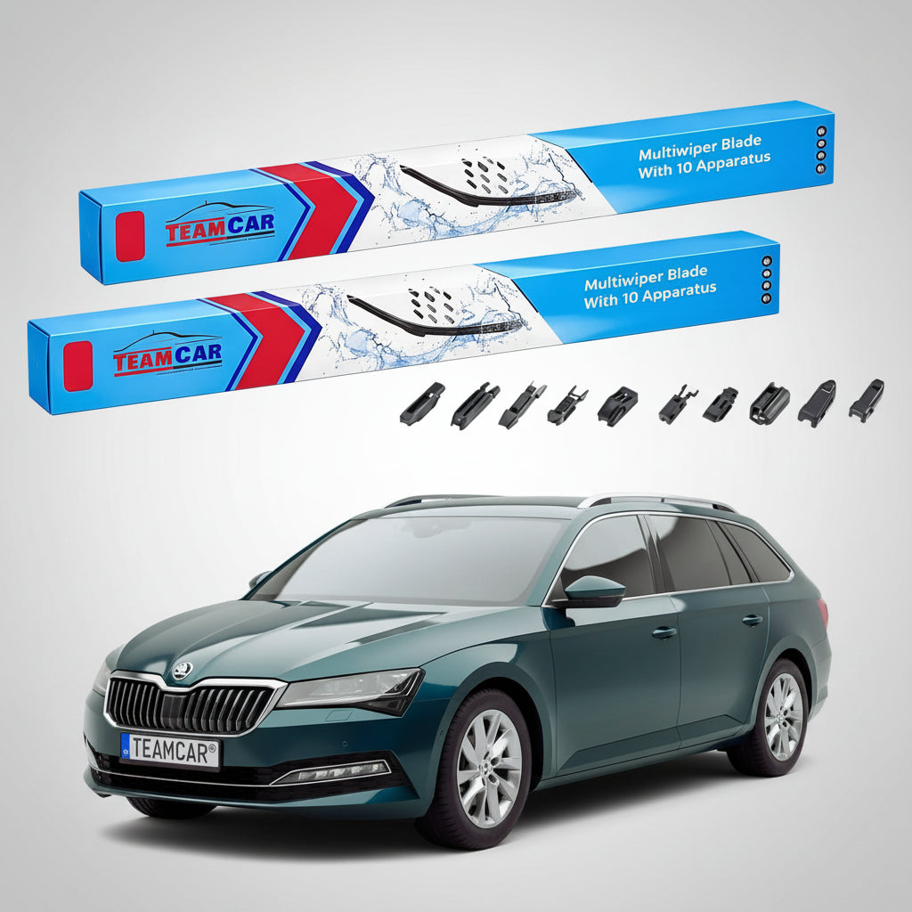 Skoda Superb 3V5 Combi ablaktörlők 2015-től napjainkig | Lapos első ablaktörlő készlet – TeamCar®