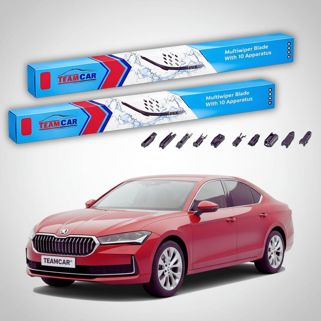 Ablaktörlők Skoda Superb NZ3 2023-tól napjainkig | Lapos első ablaktörlő készlet – TeamCar®