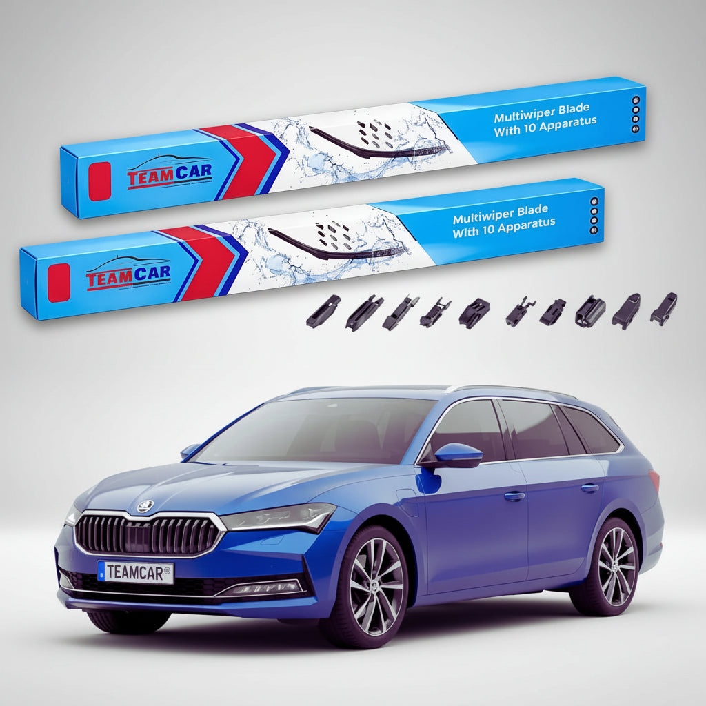 Ștergătoare Skoda Superb NZ5 Combi 2023-prezent | Set Față Flat – TeamCar®