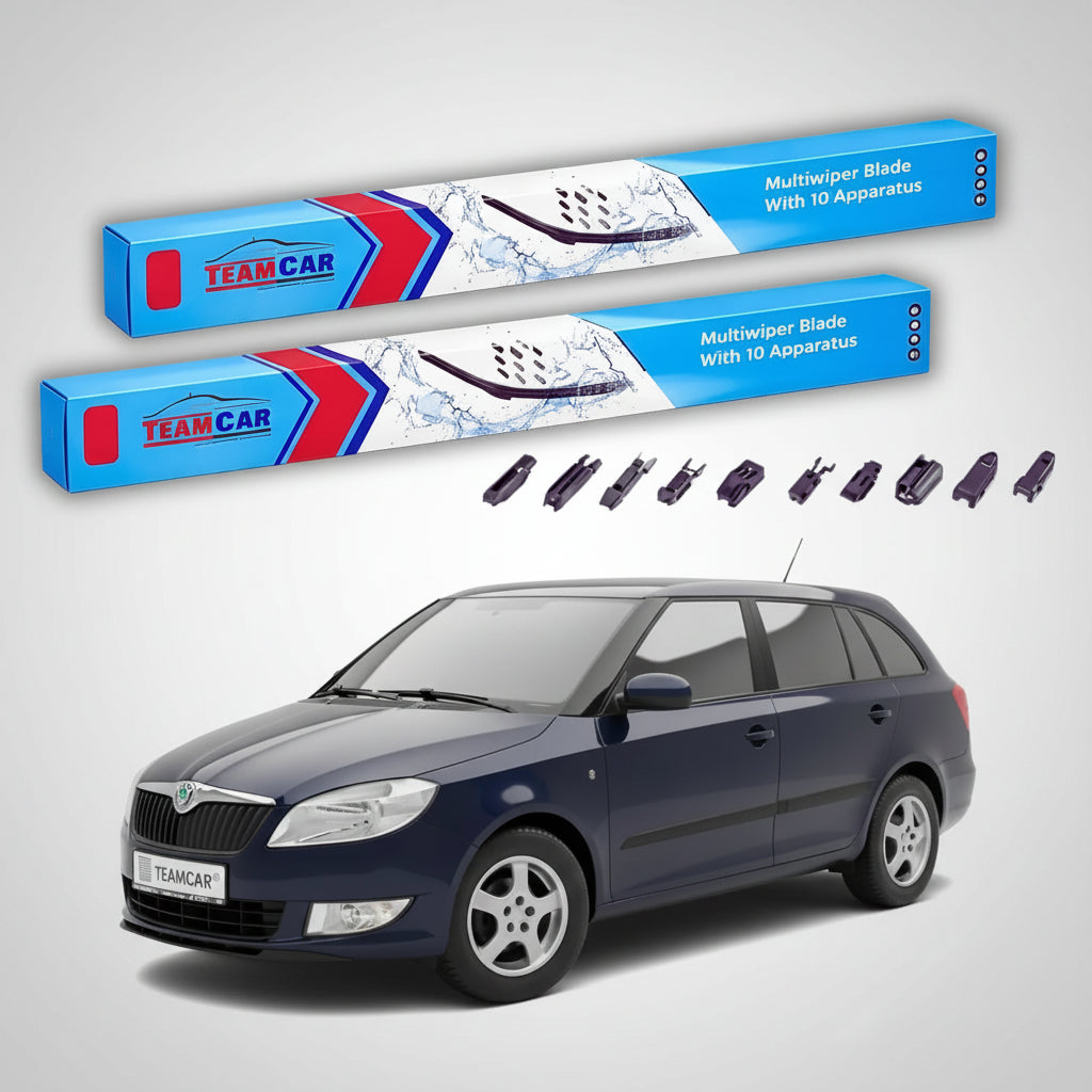 Ablaktörlő Skoda Fabia II Combi 5J5 2013-2014 | Lapos elülső univerzális készlet – TeamCar®