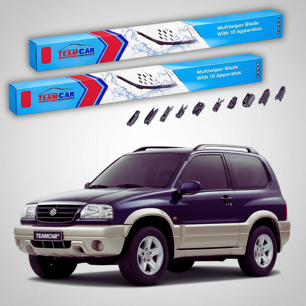 Ștergătoare Suzuki Grand Vitara I FT 3 Uși 1998-2005 | Set Față Flat Premium – TeamCar®
