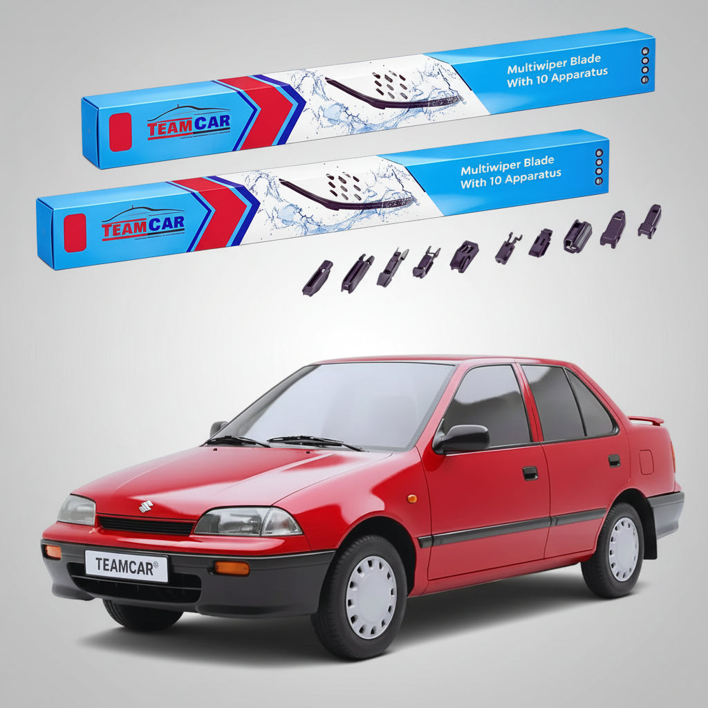 Suzuki Swift MA Sedan 1996-2003 ablaktörlők | Lapos prémium első készlet – TeamCar®