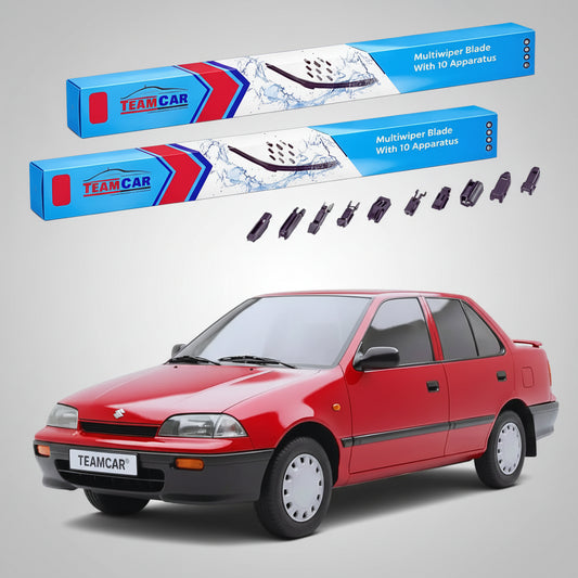 Ștergătoare Suzuki Swift MA Sedan 1996-2003 | Set Față Flat Premium – TeamCar®