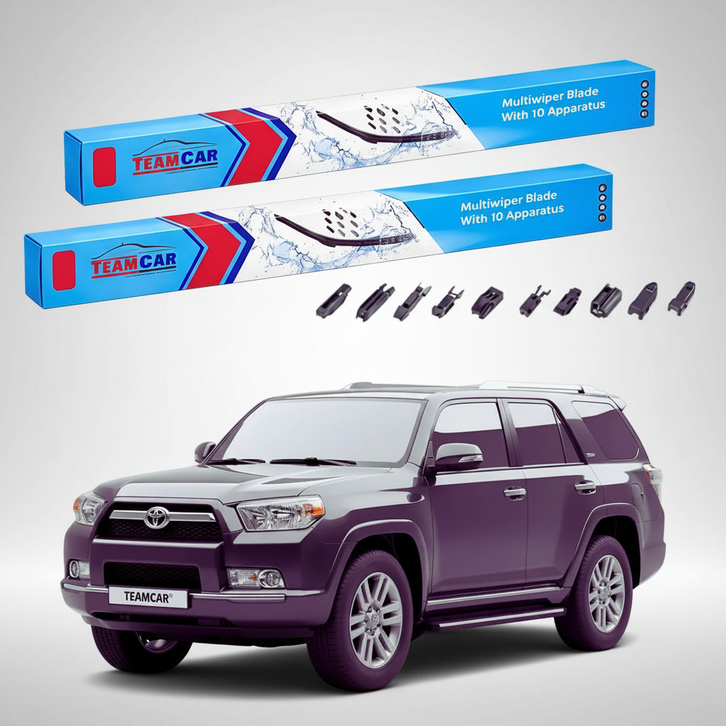 Ștergătoare Toyota 4Runner V N28 SUV 2009-prezent | Set Față Flat Premium – TeamCar®