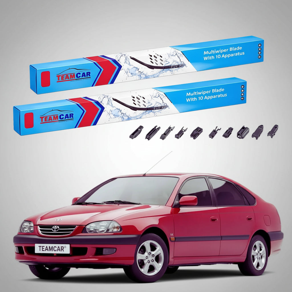 Ștergătoare Toyota Avensis T22 Liftback 1997-2003 | Set Față Flat Premium – TeamCar®