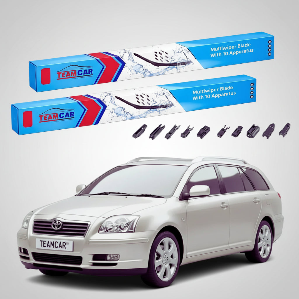 Ștergătoare Toyota Avensis T25 Estate 2003-2008 | Set Față Flat Premium – TeamCar®