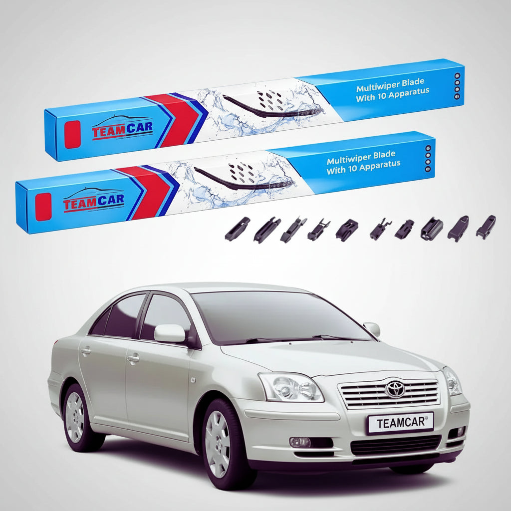Ștergătoare Toyota Avensis T25 Sedan 2003-2008 | Set Față Flat Premium – TeamCar®