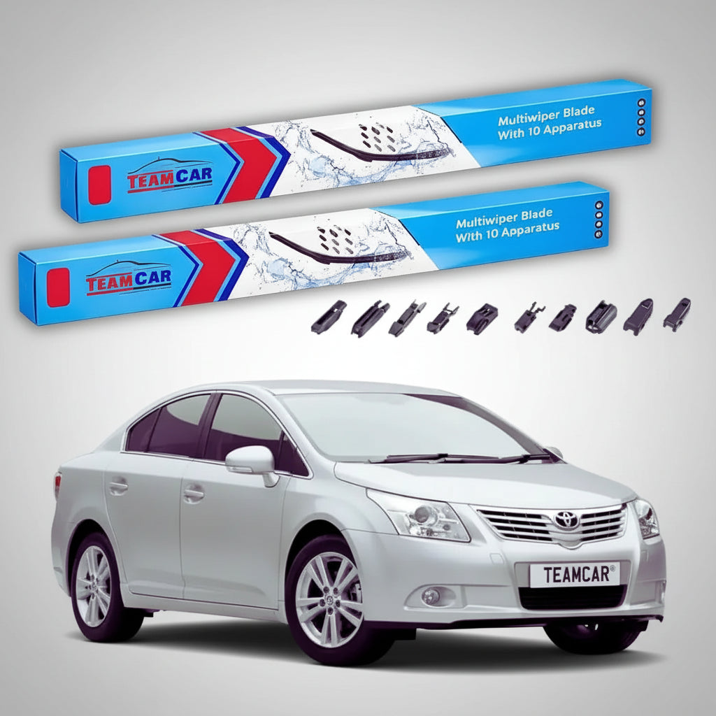 Ștergătoare Toyota Avensis T27 Sedan 2008-prezent | Set Față Flat Premium – TeamCar®