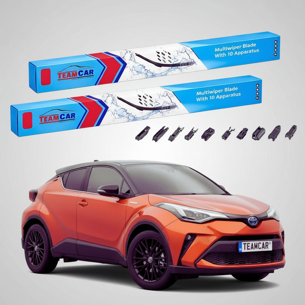 Ștergătoare Toyota C-HR SUV 2016-prezent | Set Față Flat Premium – TeamCar®