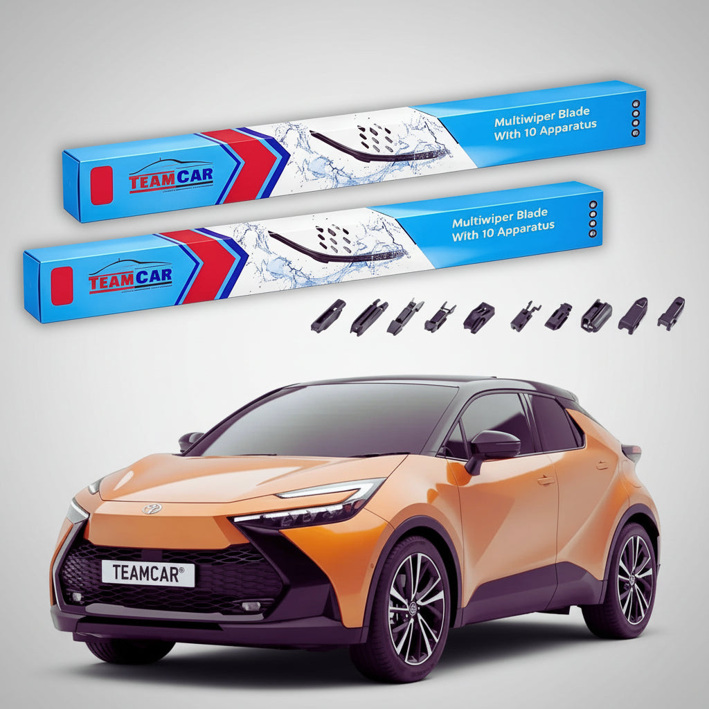 Ștergătoare Toyota C-HR X2 SUV 2023-prezent | Set Față Flat Premium – TeamCar®