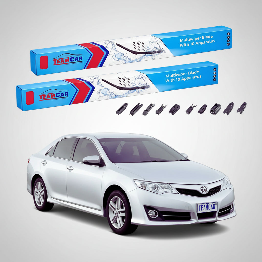 Ștergătoare Toyota Camry V5 Sedan 2011-prezent | Set Față Flat Premium – TeamCar®