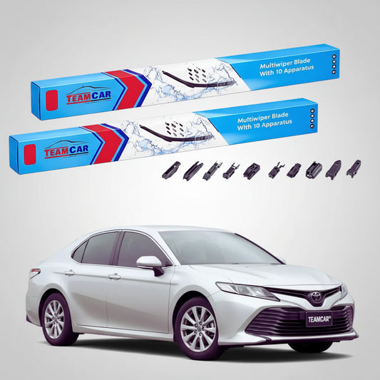 Ștergătoare Toyota Camry V7 Sedan 2018-prezent | Set Față Flat Premium – TeamCar®