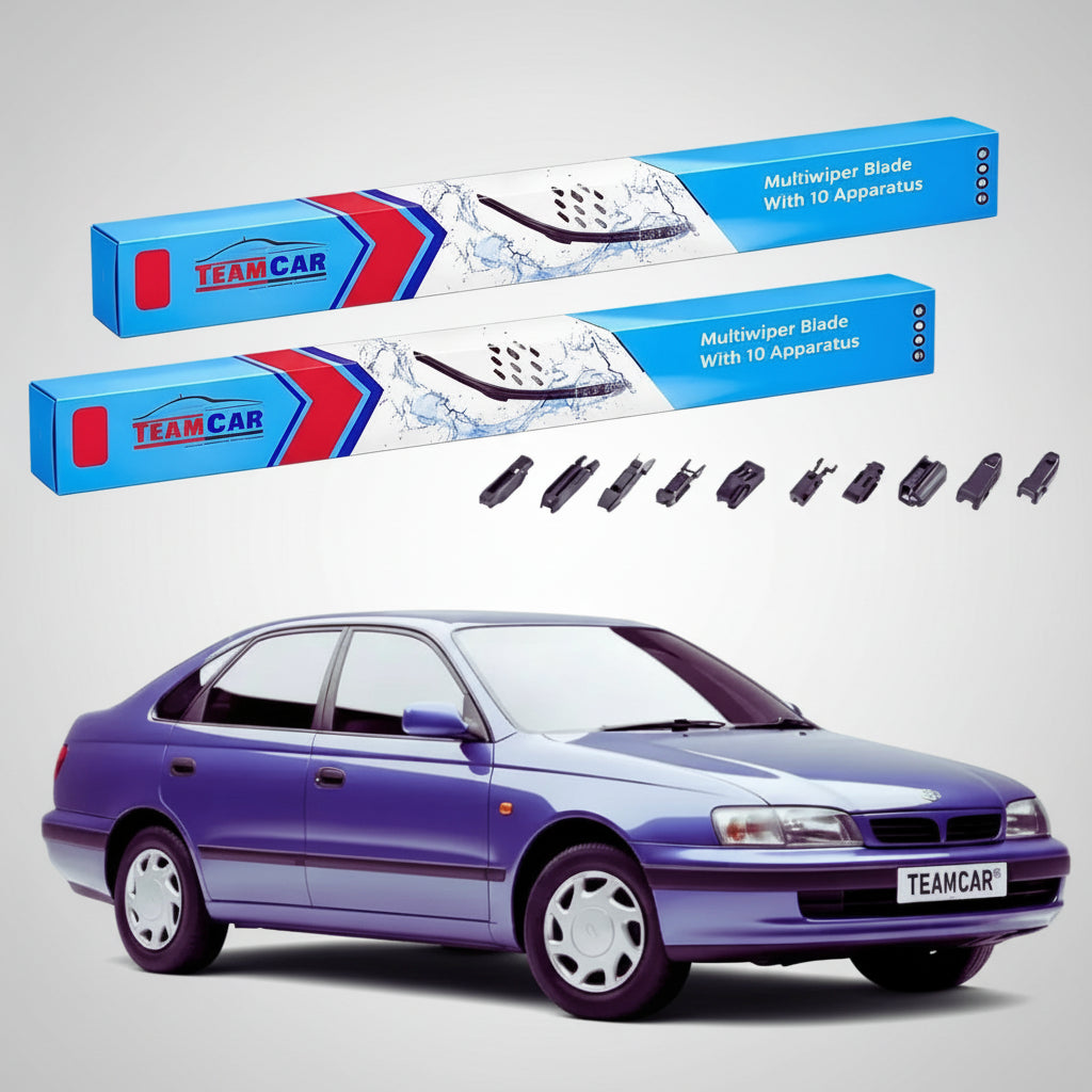 Ștergătoare Toyota Carina E Hatchback 1992-1997 | Set Față Flat Premium – TeamCar®