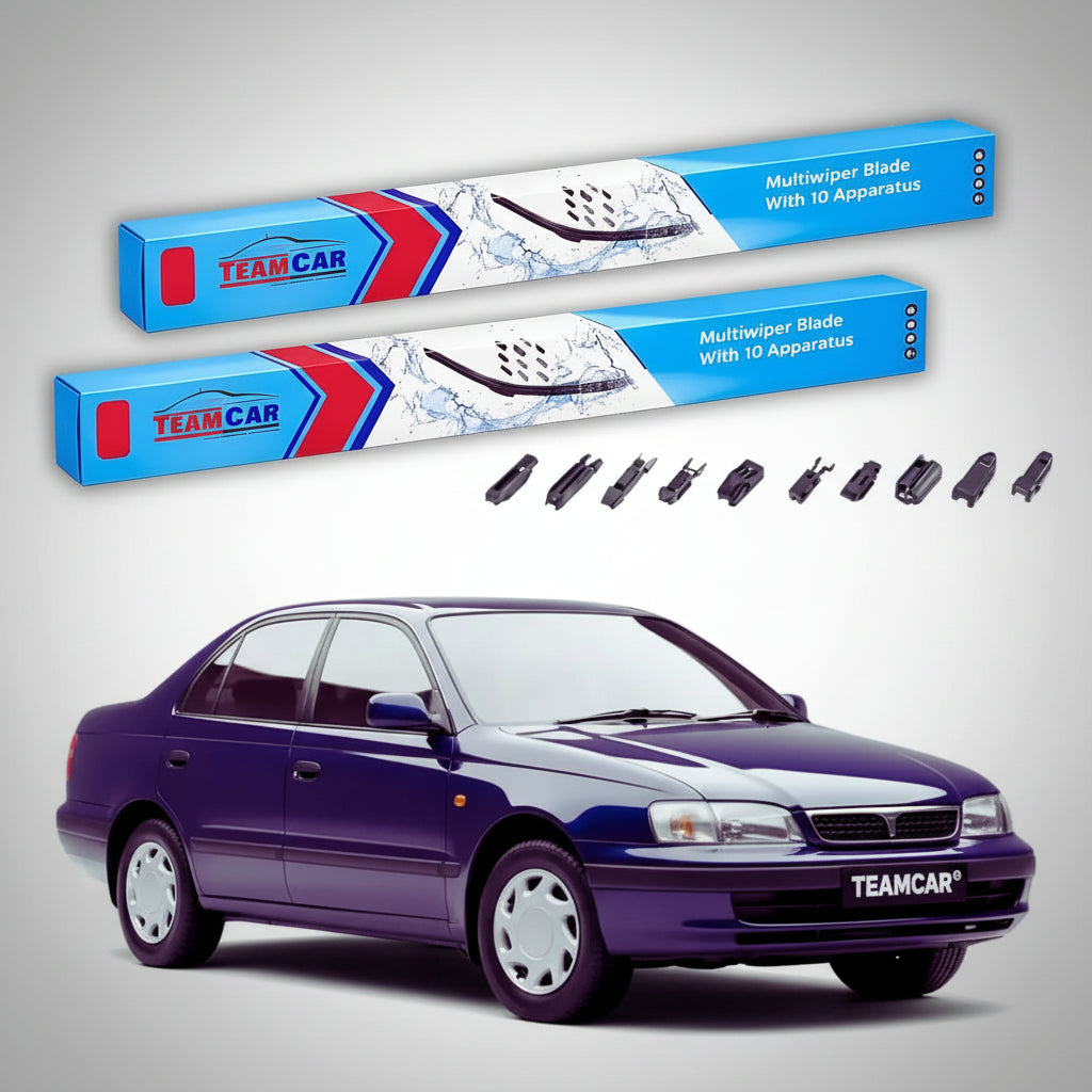 Ștergătoare Toyota Carina E Sedan 1992-1997 | Set Față Flat Premium – TeamCar®