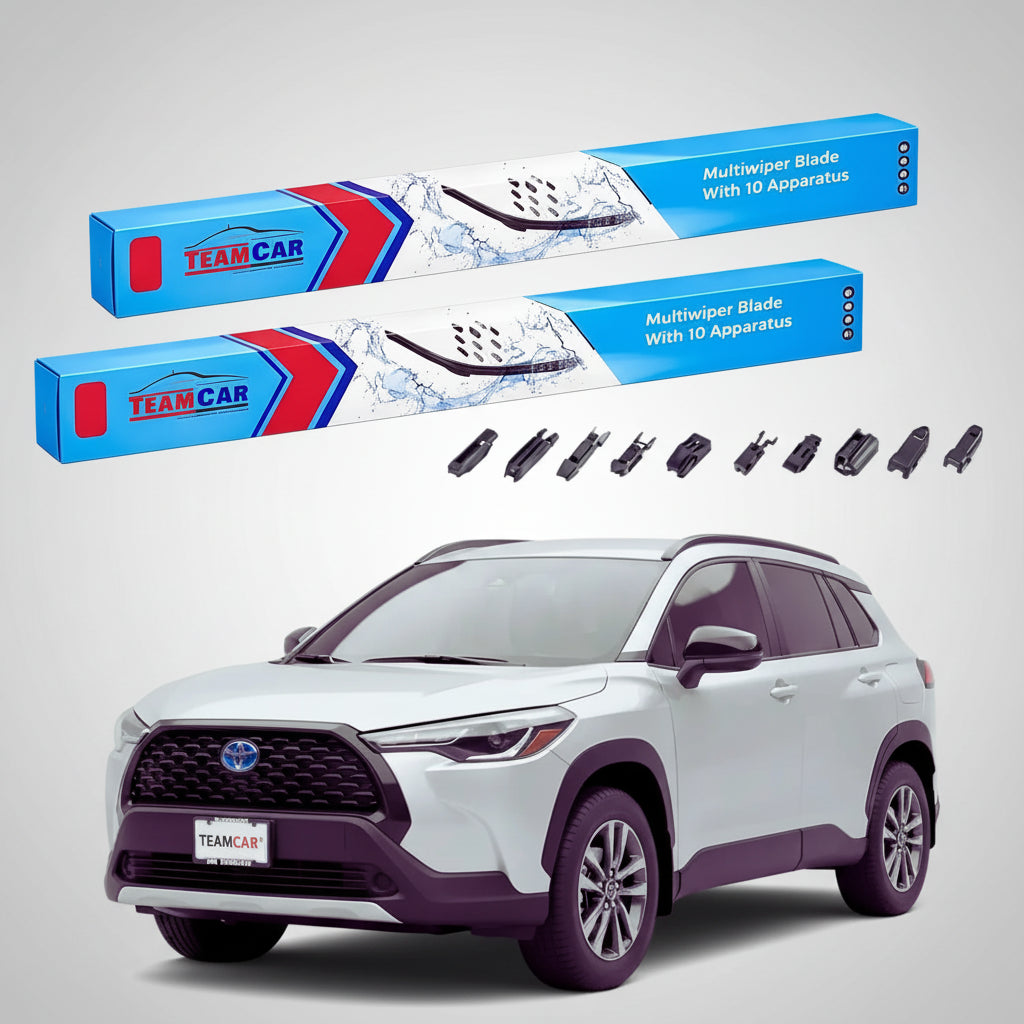 Ștergătoare Toyota Corolla Cross SUV 2020-prezent | Set Față Flat Premium – TeamCar®