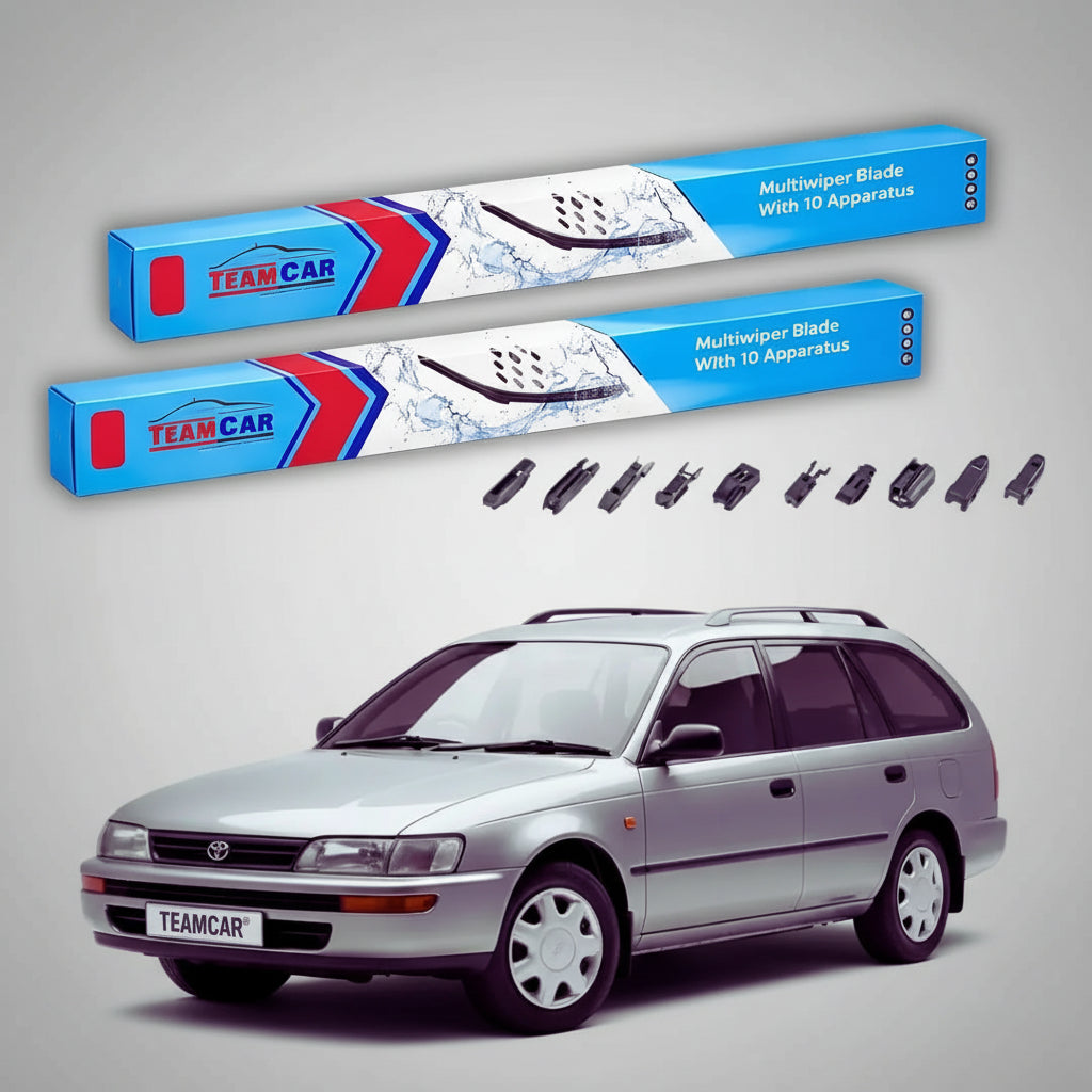 Ștergătoare Toyota Corolla E10 Estate 1992-1997 | Set Față Flat Premium – TeamCar®