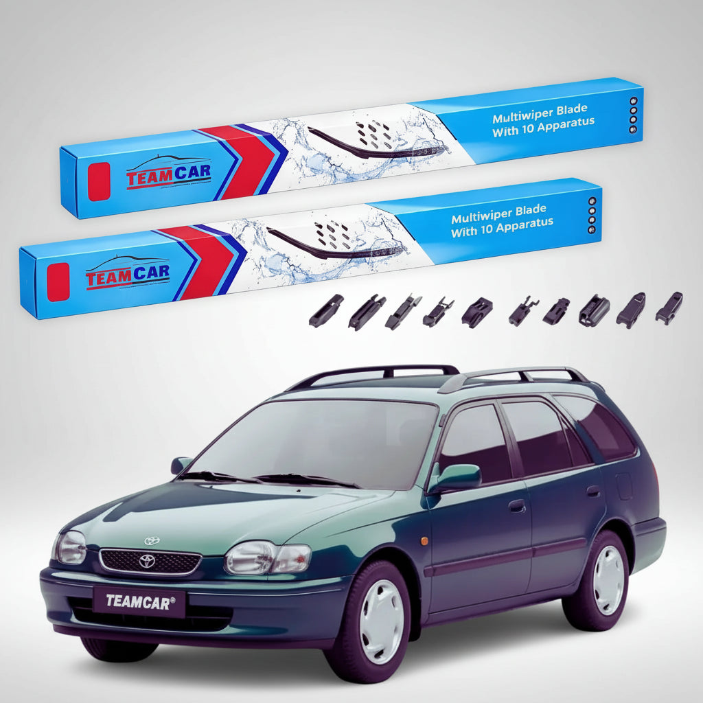 Ștergătoare Toyota Corolla E11 Estate 1997-2001 | Set Față Flat Premium – TeamCar®