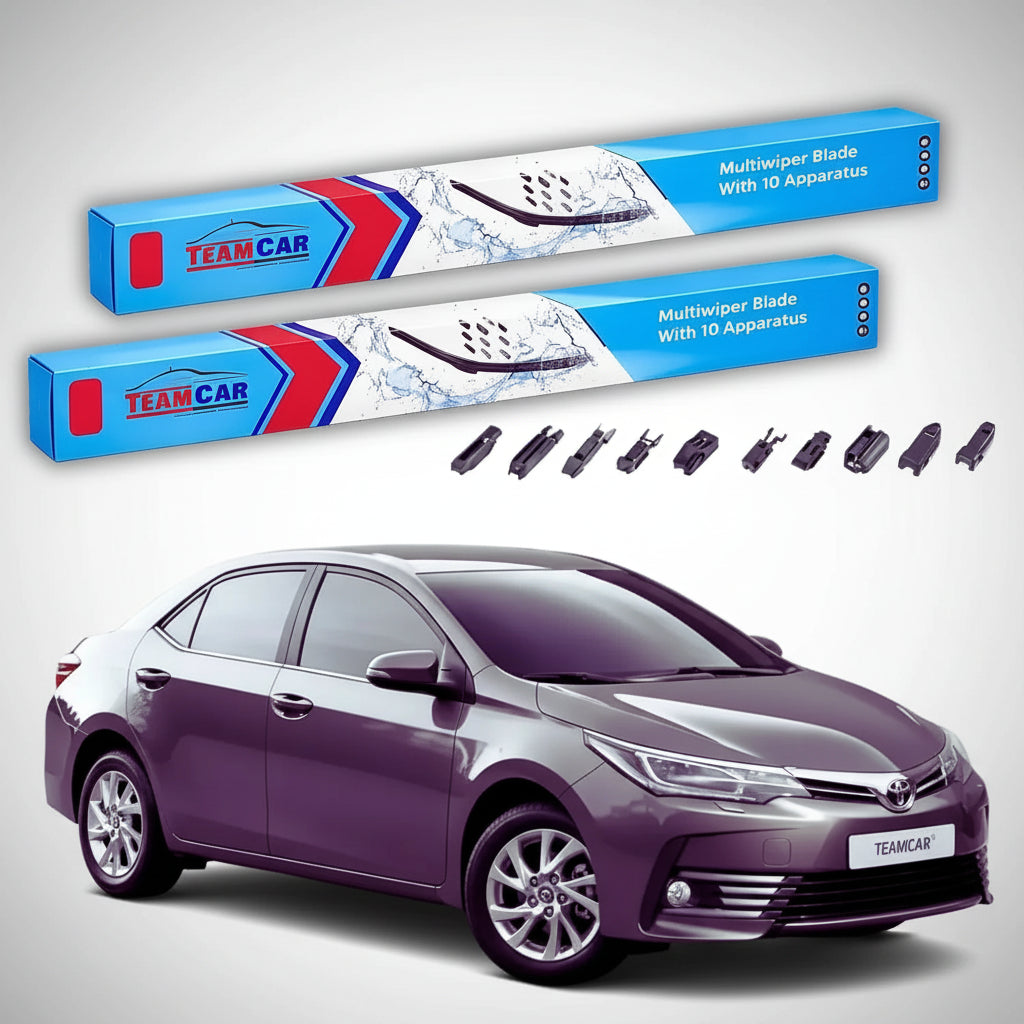 Ștergătoare Toyota Corolla E18 Sedan 2013-2019 | Set Față Flat Premium – TeamCar®