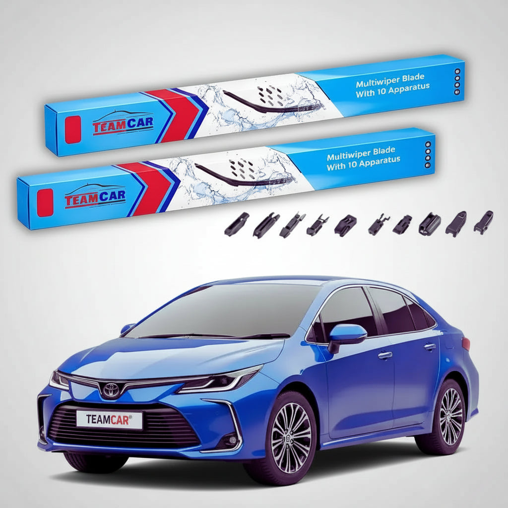 Ștergătoare Toyota Corolla E21 Sedan 2019-prezent | Set Față Flat Premium – TeamCar®