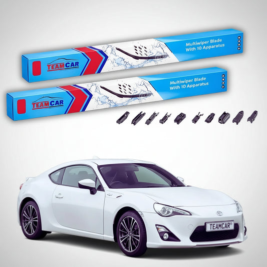 Ștergătoare Toyota GT86 Coupé 2012-prezent | Set Față Flat Premium – TeamCar®