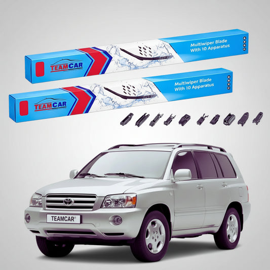 Ștergătoare Toyota Highlander Gen I SUV 2000-2007 | Set Față Flat Premium – TeamCar®