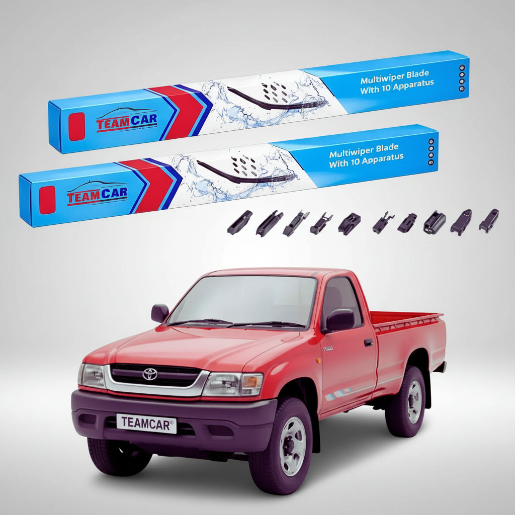 Ștergătoare Toyota Hilux Gen IV-VI Pick-up 1984-2005 | Set Față Flat Premium – TeamCar®
