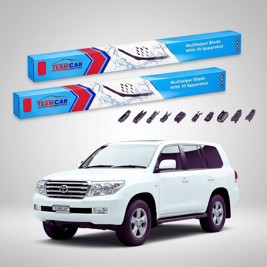 Ștergătoare Toyota Land Cruiser 200 J2 2008-2021 | Set Față Flat Premium – TeamCar®