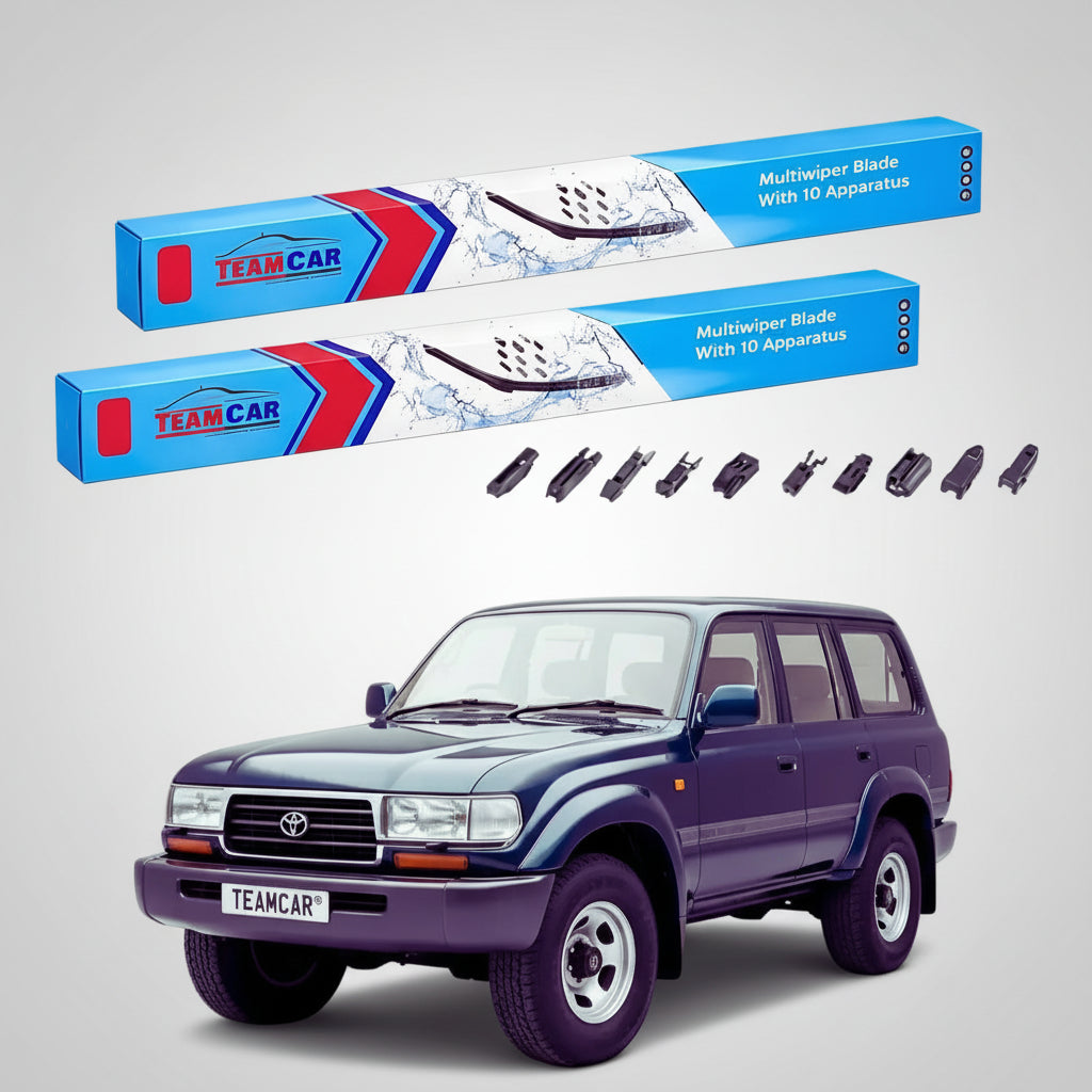 Ștergătoare Toyota Land Cruiser J8 Seria 80 1990-1998 | Set Față Flat Premium – TeamCar®