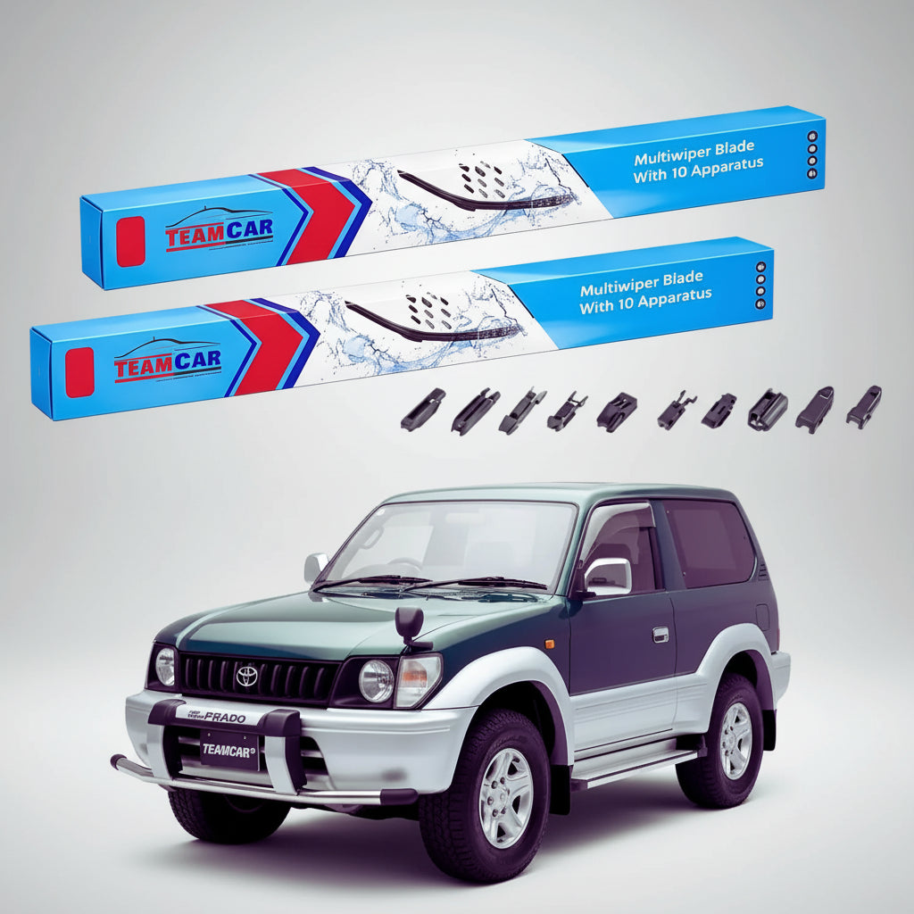 Ștergătoare Toyota Land Cruiser J9 Seria 90 1996-2006 | Set Față Flat Premium – TeamCar®