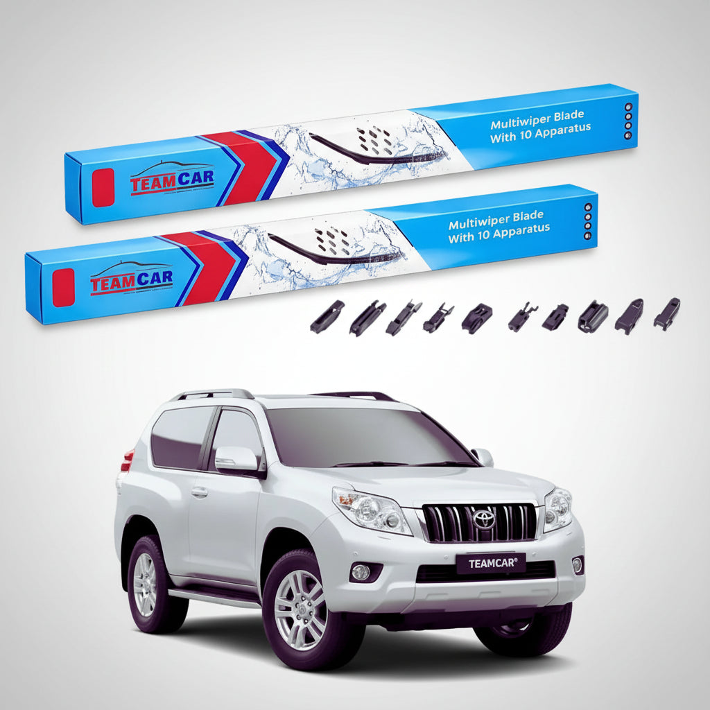 Ștergătoare Toyota Land Cruiser Prado J15 Seria 150 2009-prezent | Set Față Flat Premium – TeamCar®