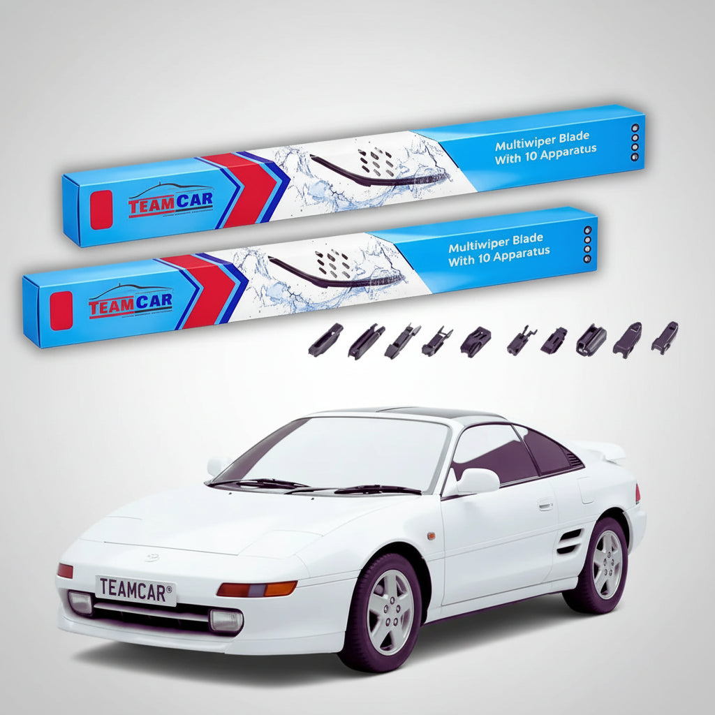 Ștergătoare Toyota MR2 II W2 SW20 1989-1999 | Set Față Flat Premium – TeamCar®