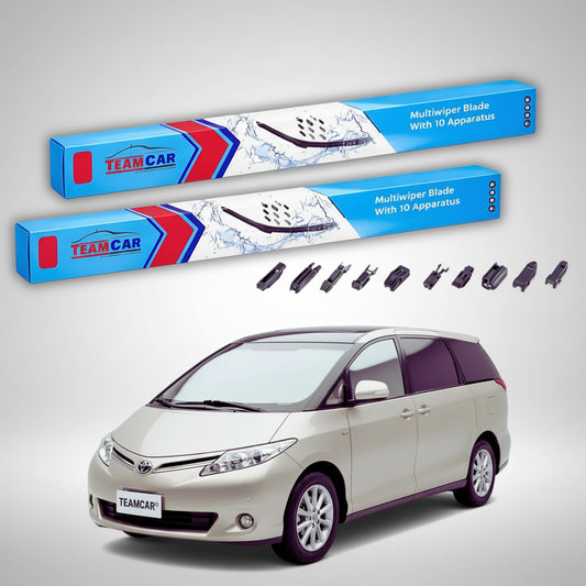 Ștergătoare Toyota Previa XR50 Estima III 2006-prezent | Set Față Flat Premium – TeamCar®