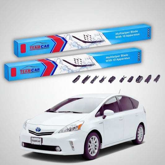 Ștergătoare Toyota Prius Plus W40 2012-prezent | Set Față Flat Premium – TeamCar®