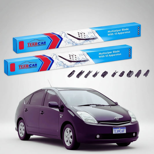 Ștergătoare Toyota Prius W20 NHW20 2003-2009 | Set Față Flat Premium – TeamCar®