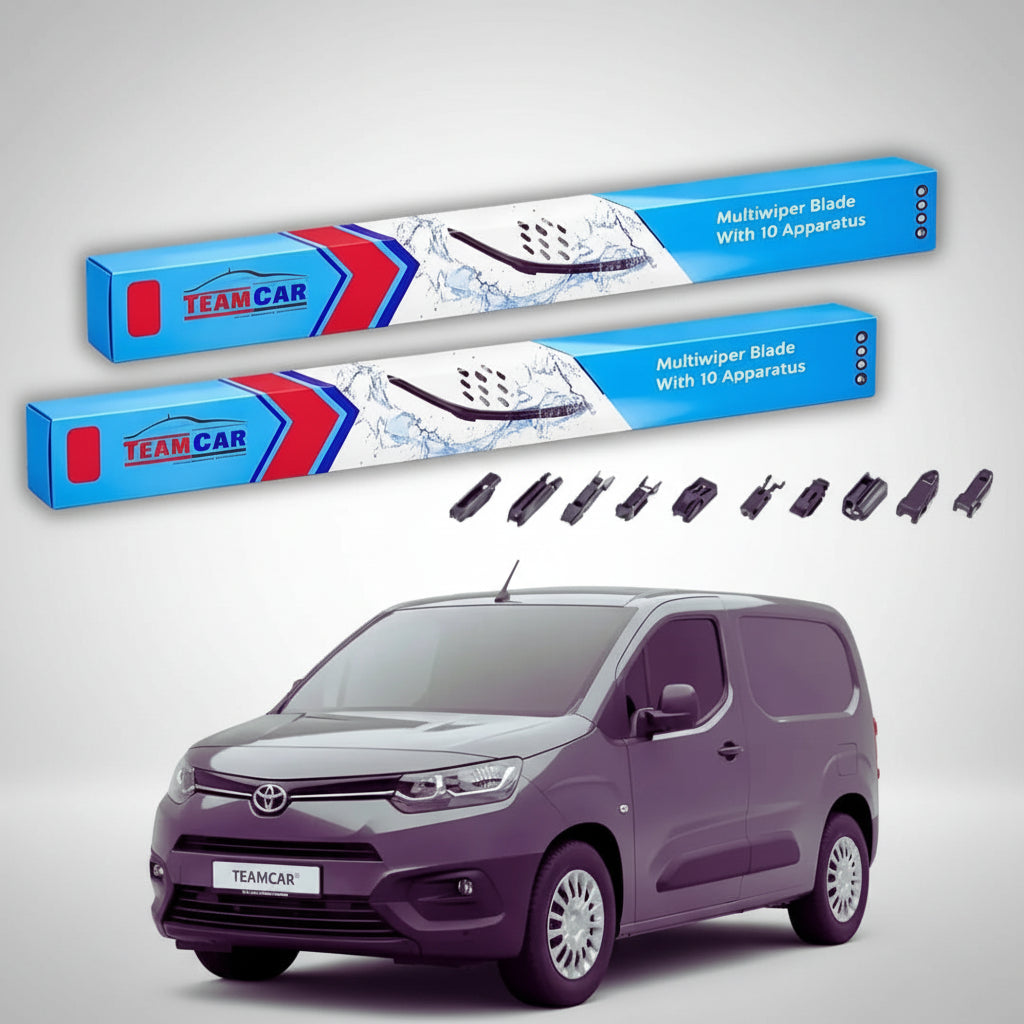 Ștergătoare Toyota Proace City Van 2-Door 2019-prezent | Set Față Flat Premium – TeamCar®