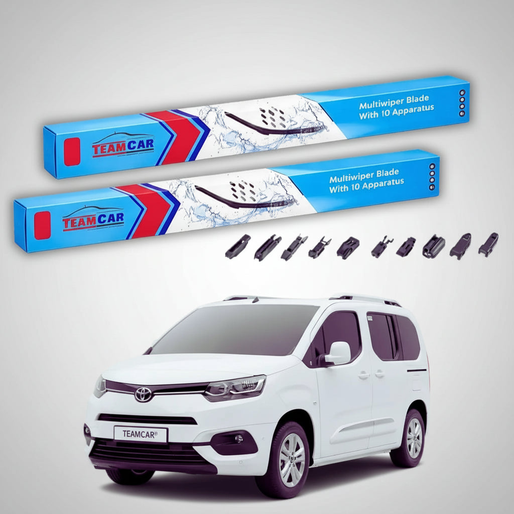 Ștergătoare Toyota Proace City Van 2019-prezent | Set Față Flat Premium – TeamCar®