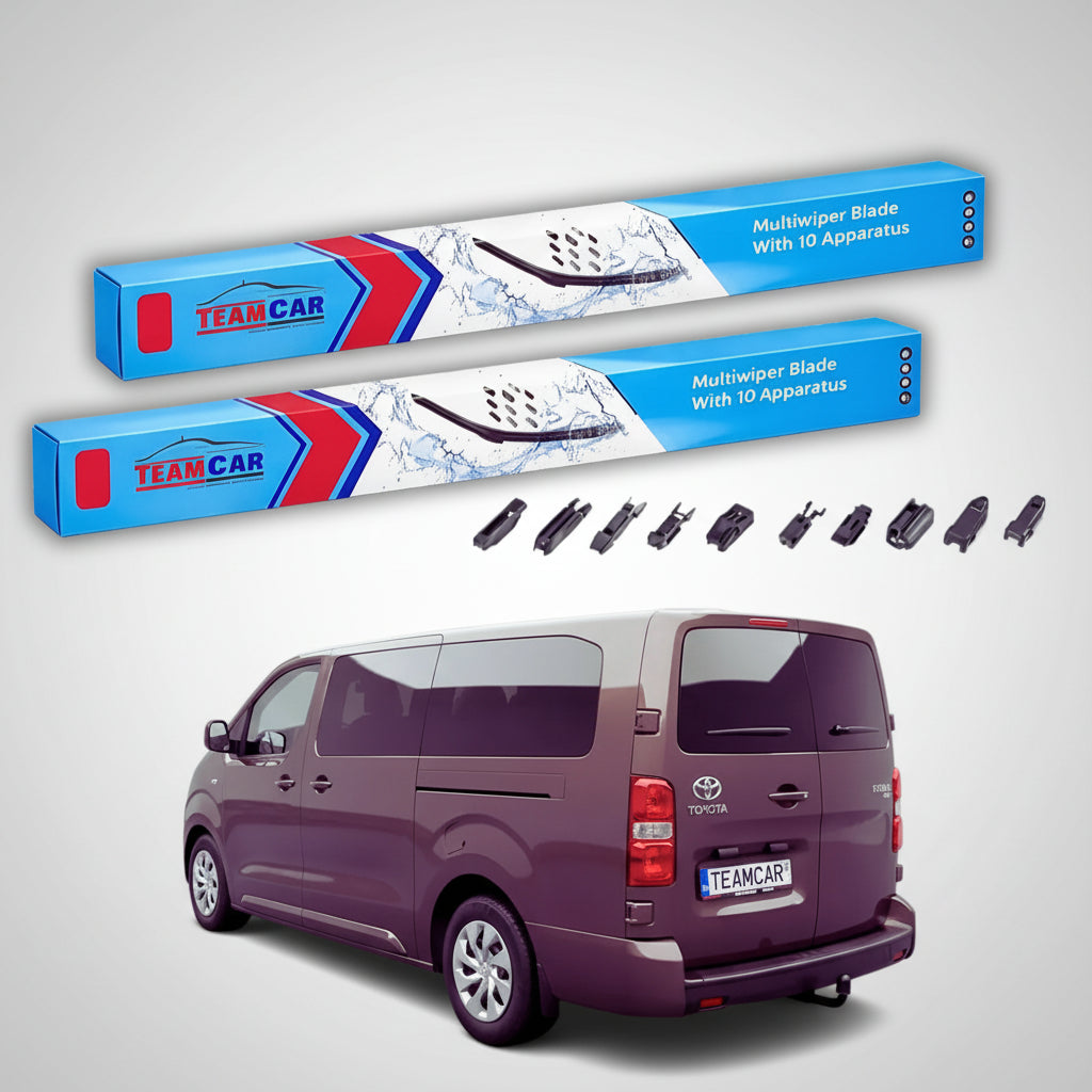 Ștergătoare Toyota Proace II Van 2016-prezent | Set Față Flat Premium – TeamCar®
