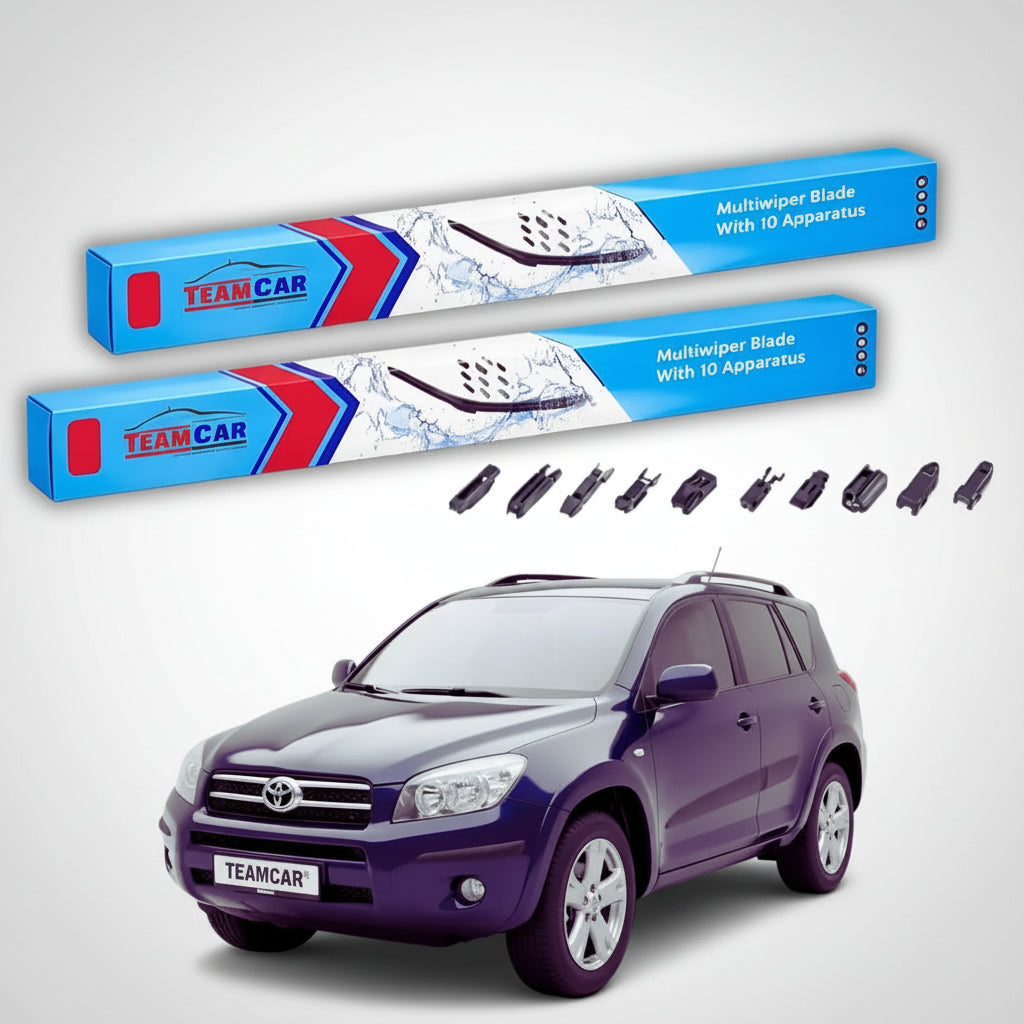 Ștergătoare Toyota RAV4 A3 XA30 2006-2012 | Set Față Flat Premium – TeamCar®