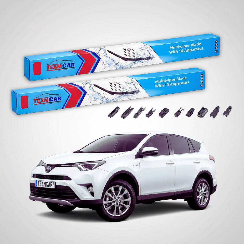 Ștergătoare Toyota RAV4 A4 XA40 2012-2018 | Set Față Flat Premium – TeamCar®